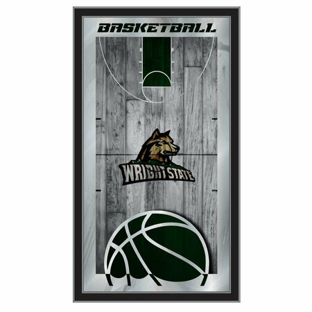 HOLLAND BAR STOOL CO Wright State 15" x 26" Basketball Mirror MBsktWrtStU